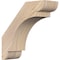Ekena Millwork 3 1/2"W x 10"D x 10"H Olympic Smooth Knee Brace, Douglas Fir BRC04X10X10OLY00SDF - alternate 1